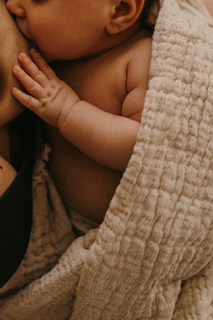 Breastfeeding baby