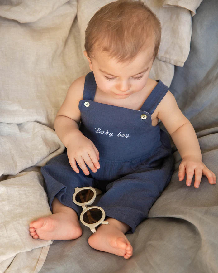 Salopette gaze marine