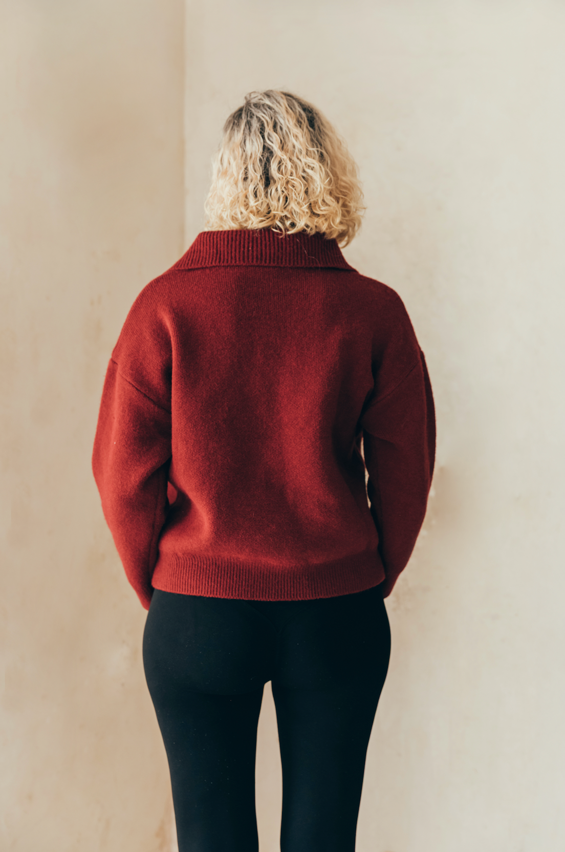 Still-Pullover bordeaux LOU