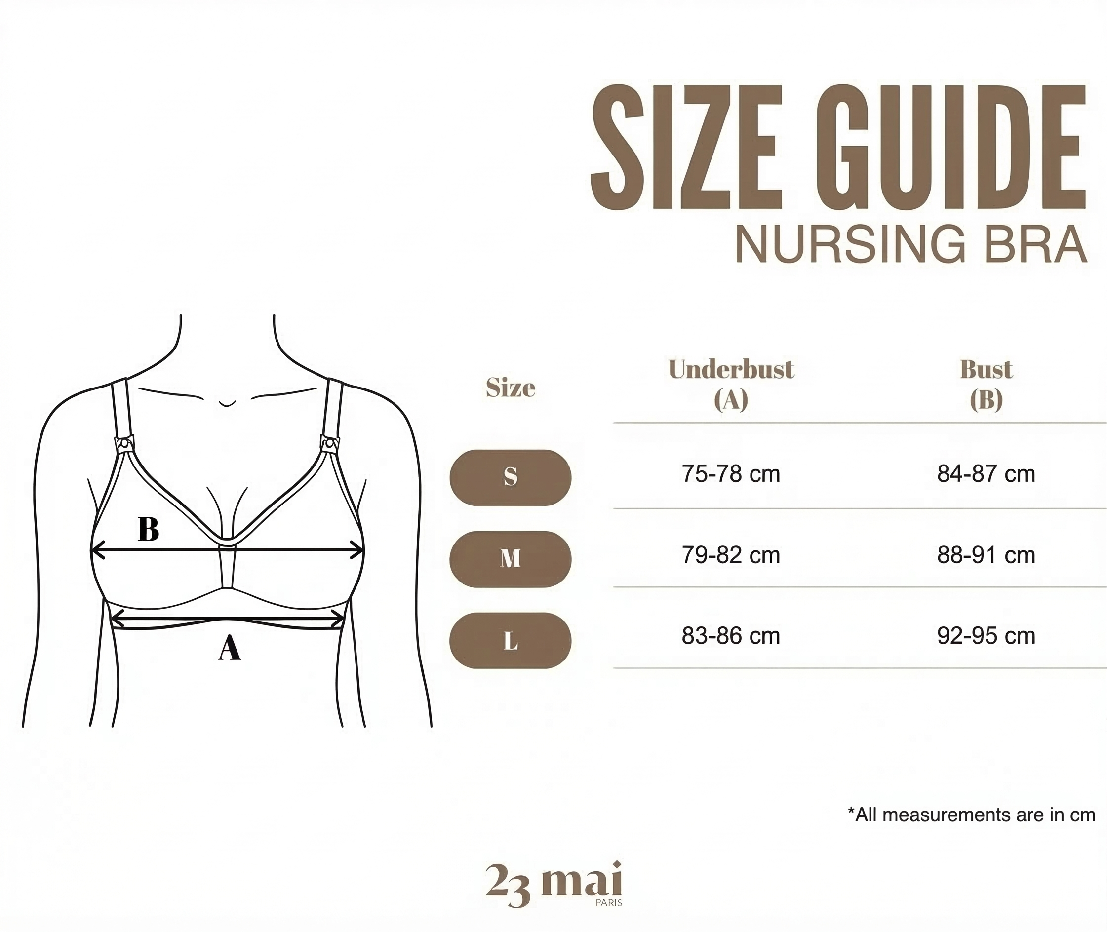 Soutien-gorge allaitement noir