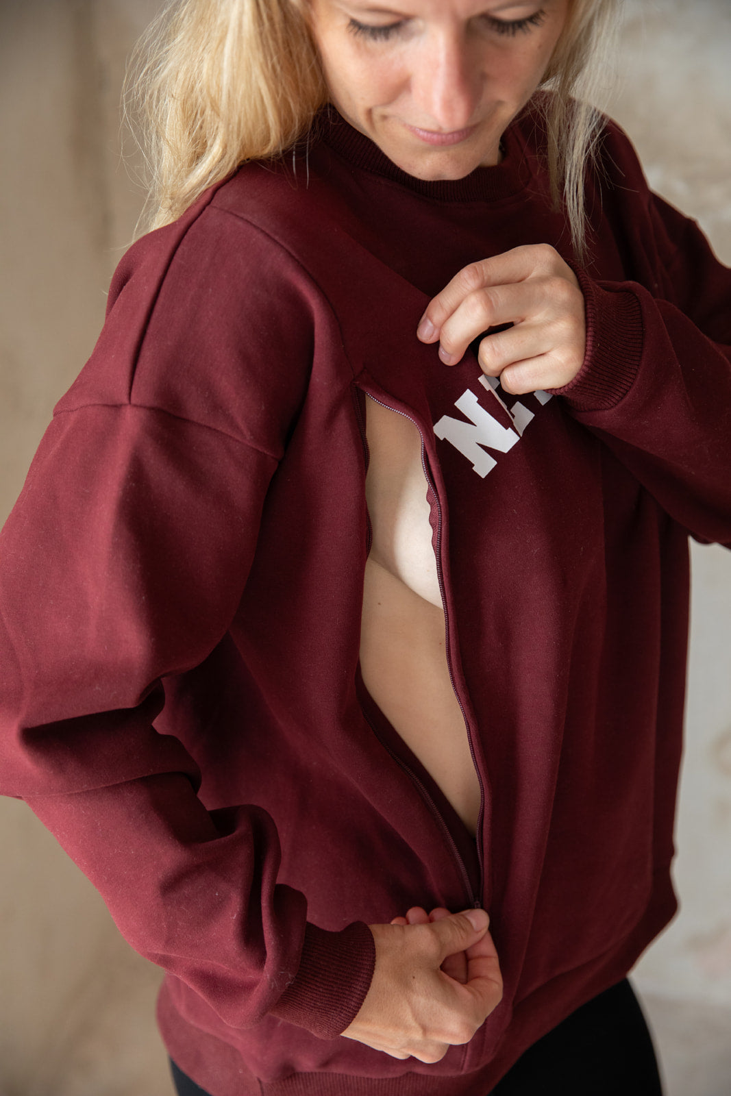 NEW YORK nursing sweatshirt