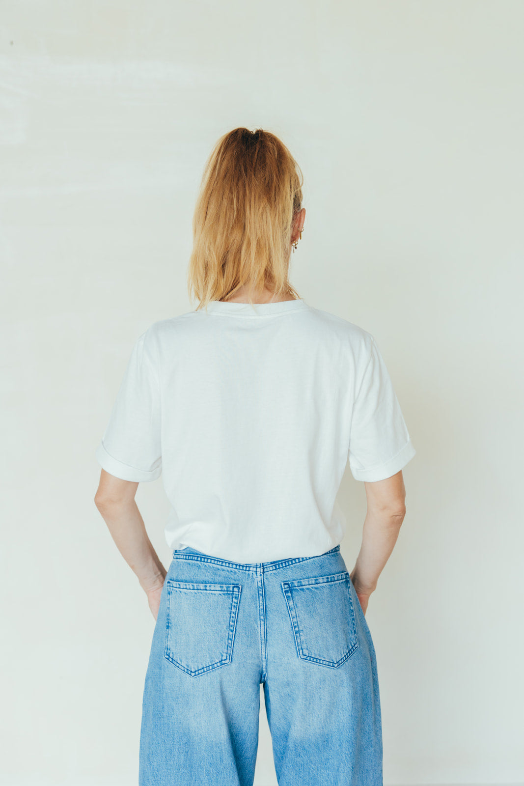 Breastfeeding t-shirt white LOVE