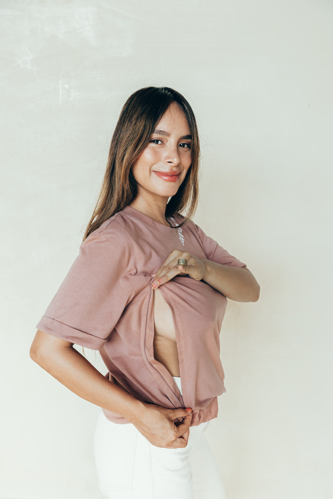 Breastfeeding t-shirt AMOUR