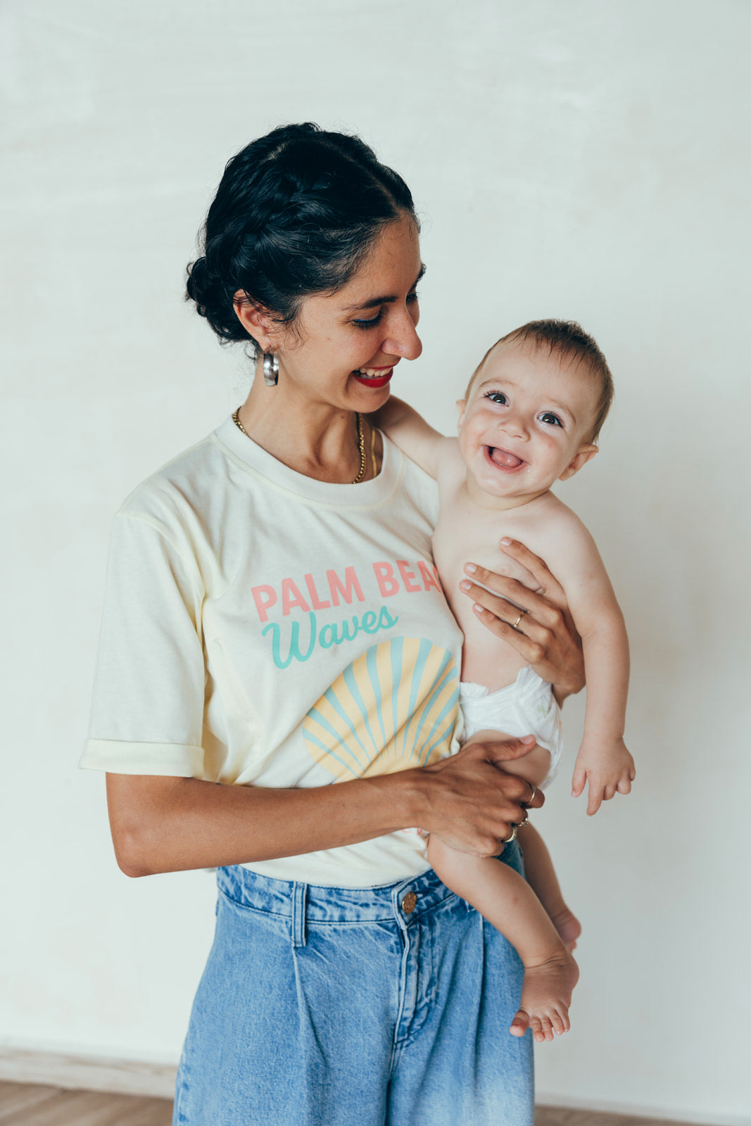 Breastfeeding t-shirt PALM BEACH