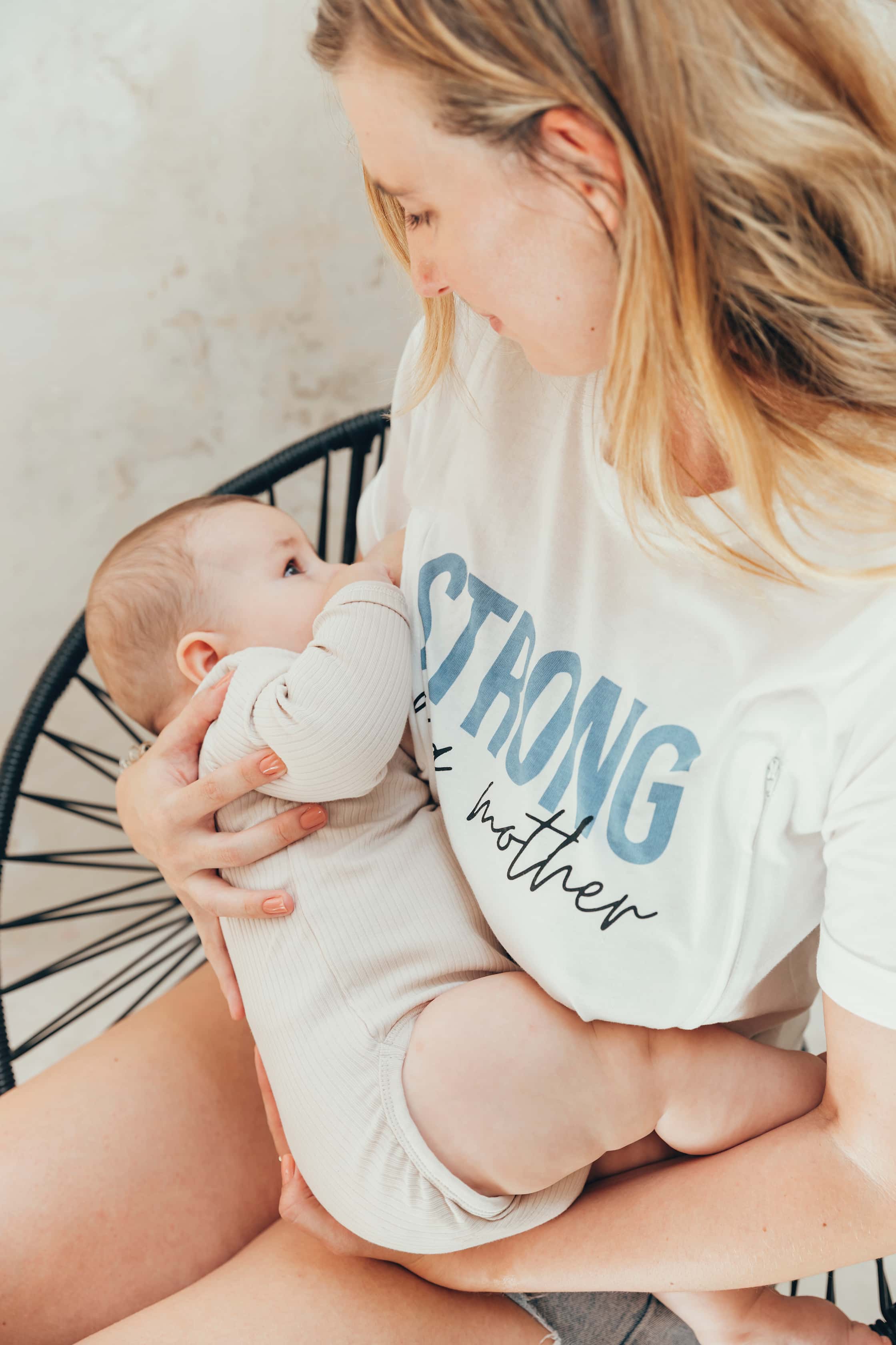 breastfeeding strong t-shirt