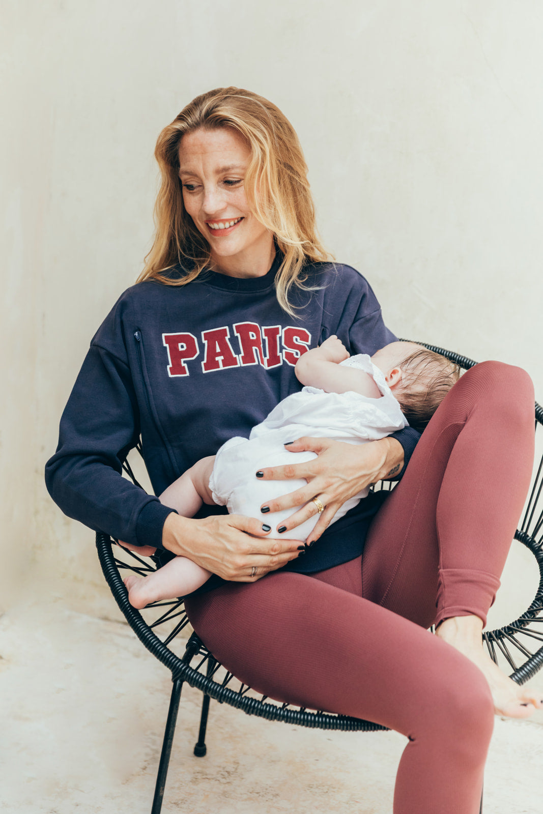 Sweat-shirt d'allaitement PARIS