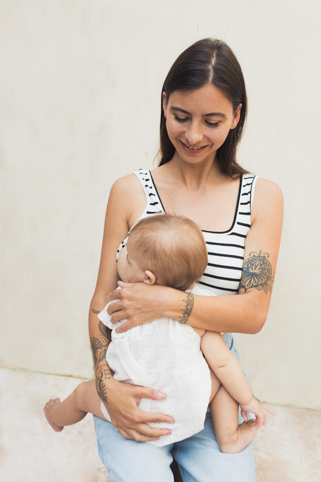 MARINIÈRE nursing tank top