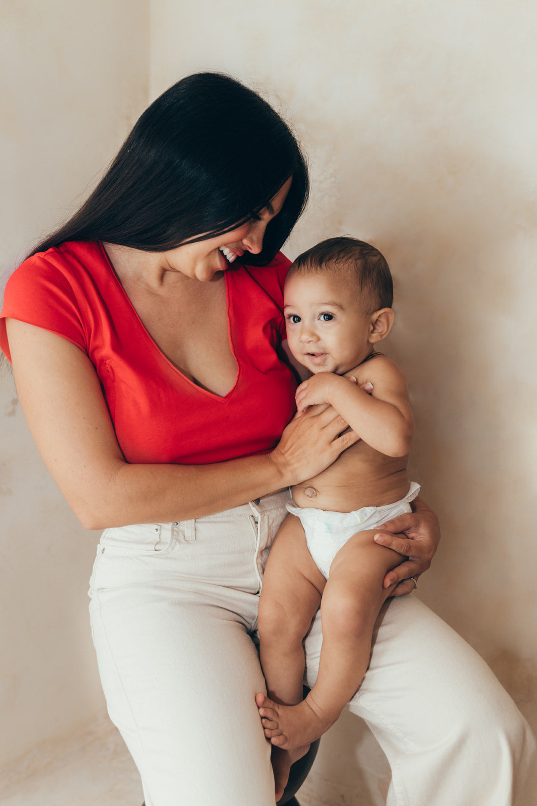 Breastfeeding t-shirt RED