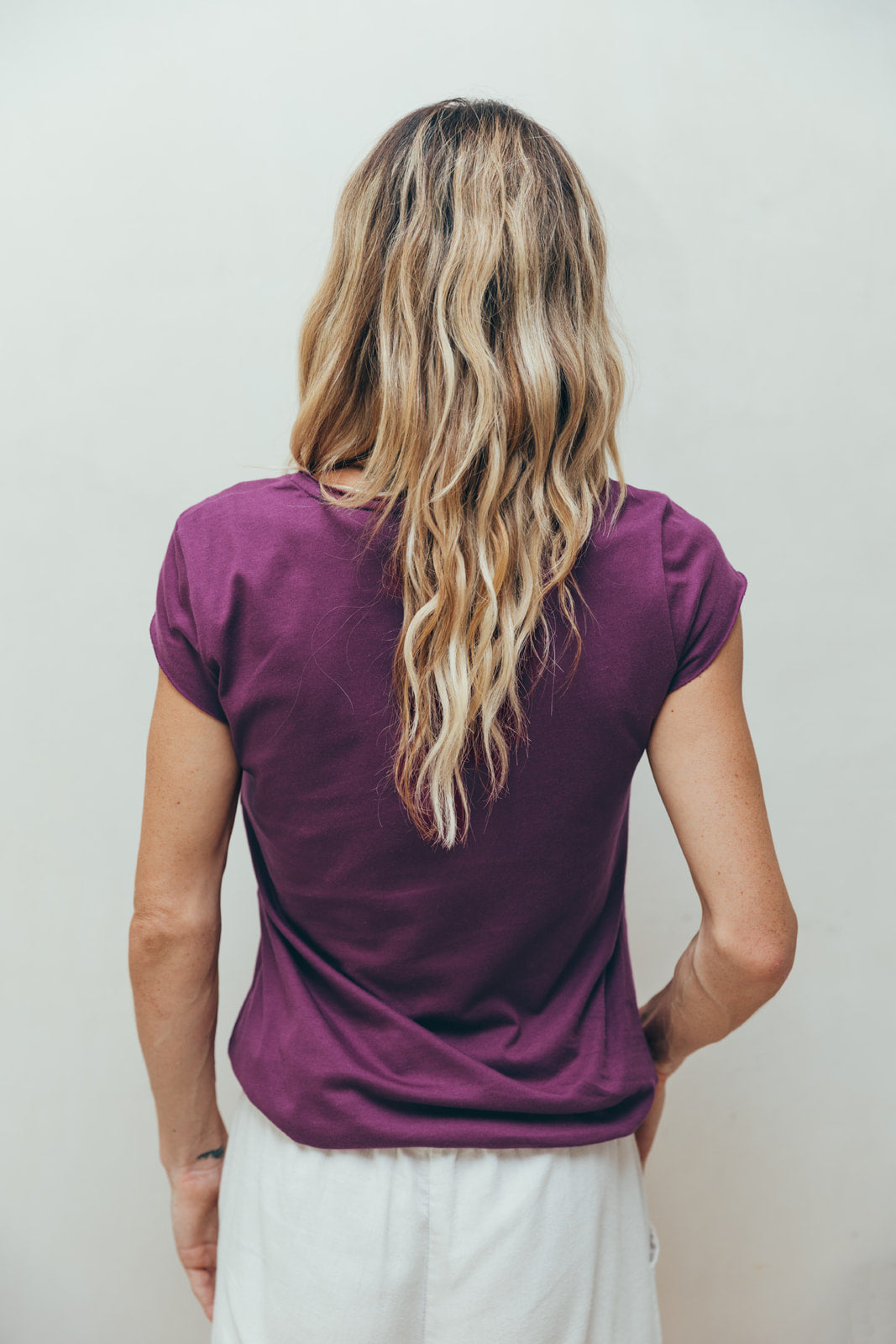T-shirt d'allaitement VIOLET