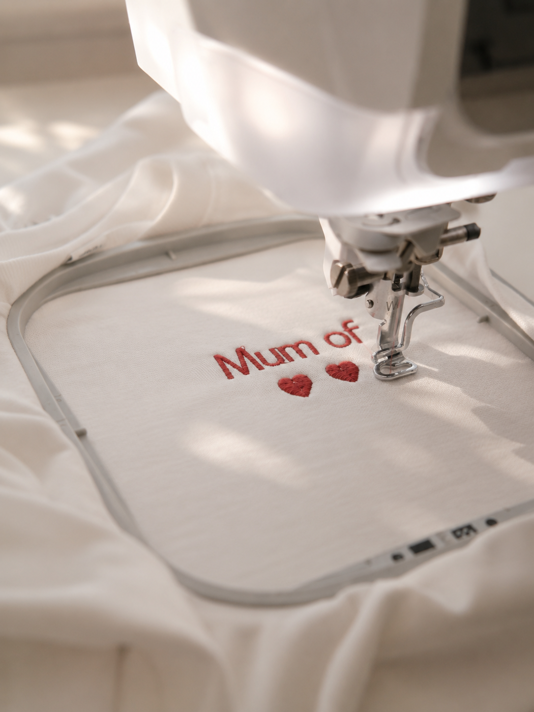 Machine-made embroidery