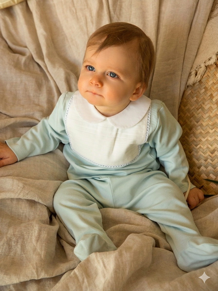 Unisex-Set in Wassergrün