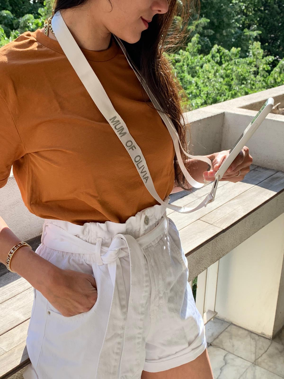 Individuell gestaltbarer Handygurt