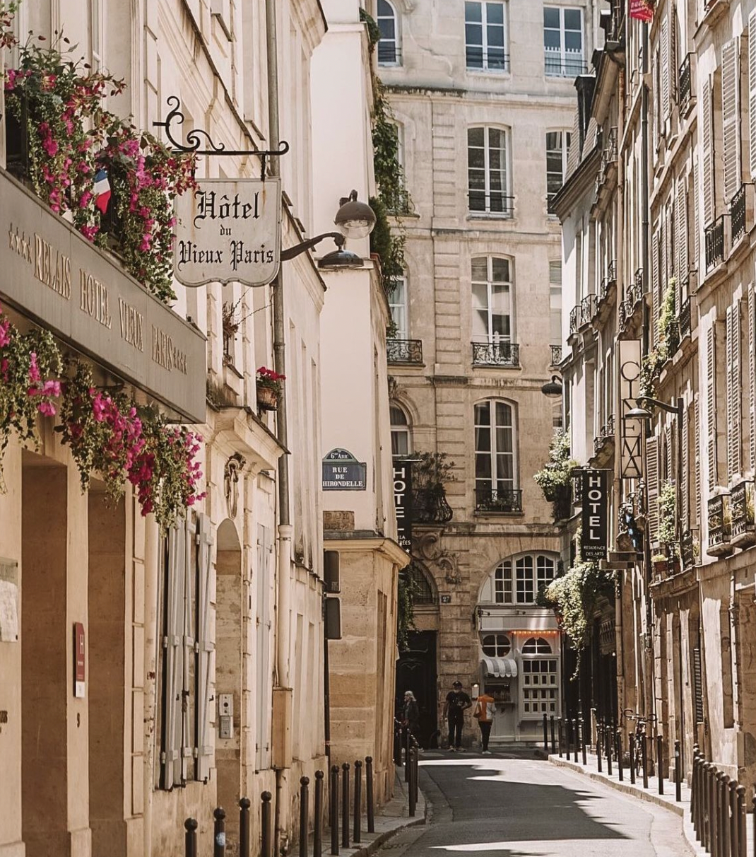 A small street in Paris