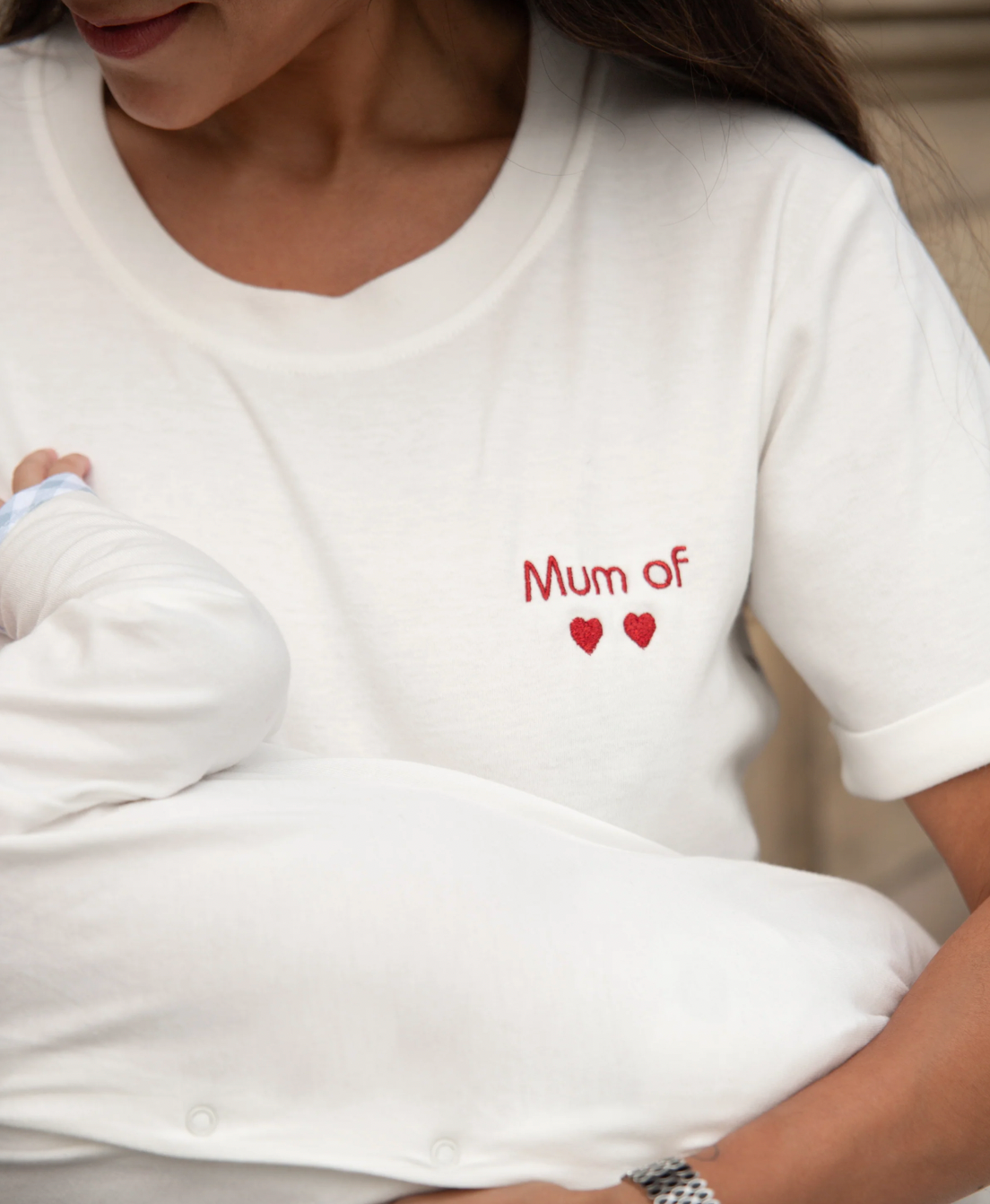 Breastfeeding t-shirt "Mum of" Breastfeeding t-shirt for Breastfeeding t-shirt moms