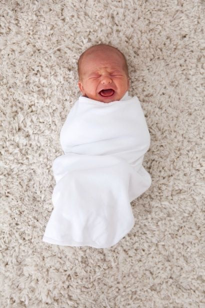 Photo of an emotional baby