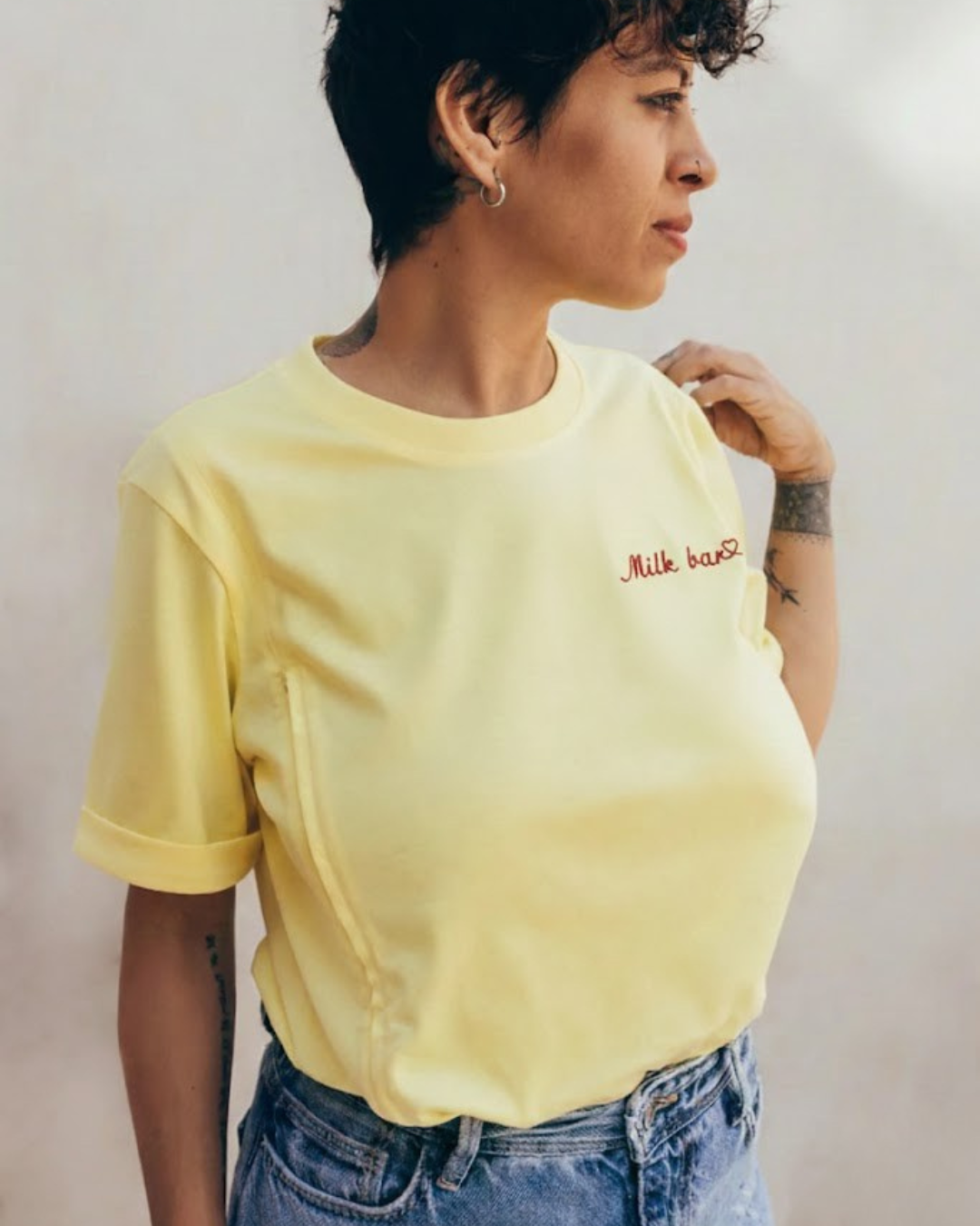 Breastfeeding t-shirt AMORE Breastfeeding t-shirt