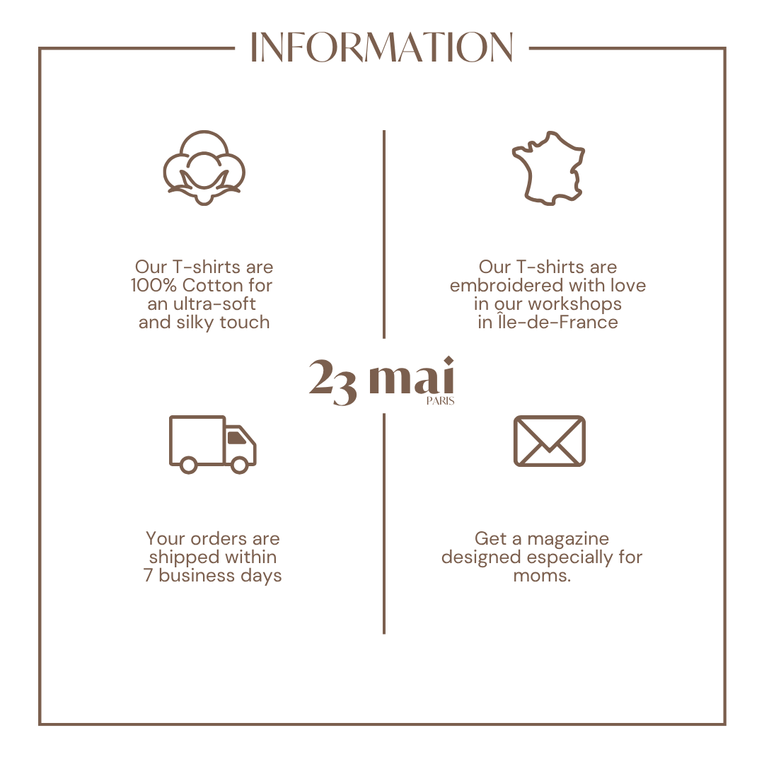 T-shirt d'allaitement AMORE