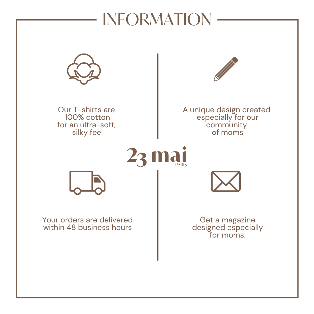 T-shirt d'allaitement ROUGE