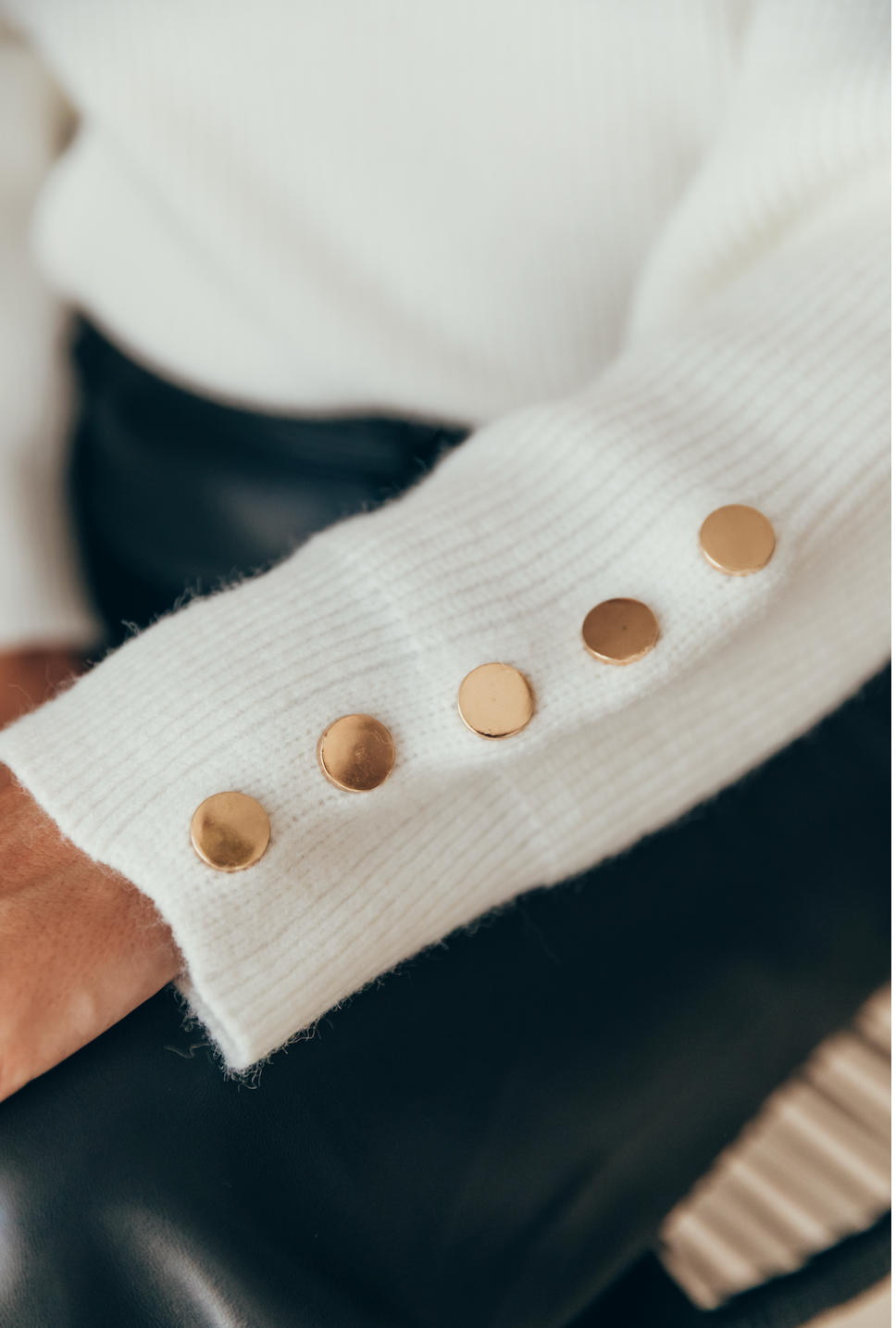 Pull d'allaitement écru COSSIMA