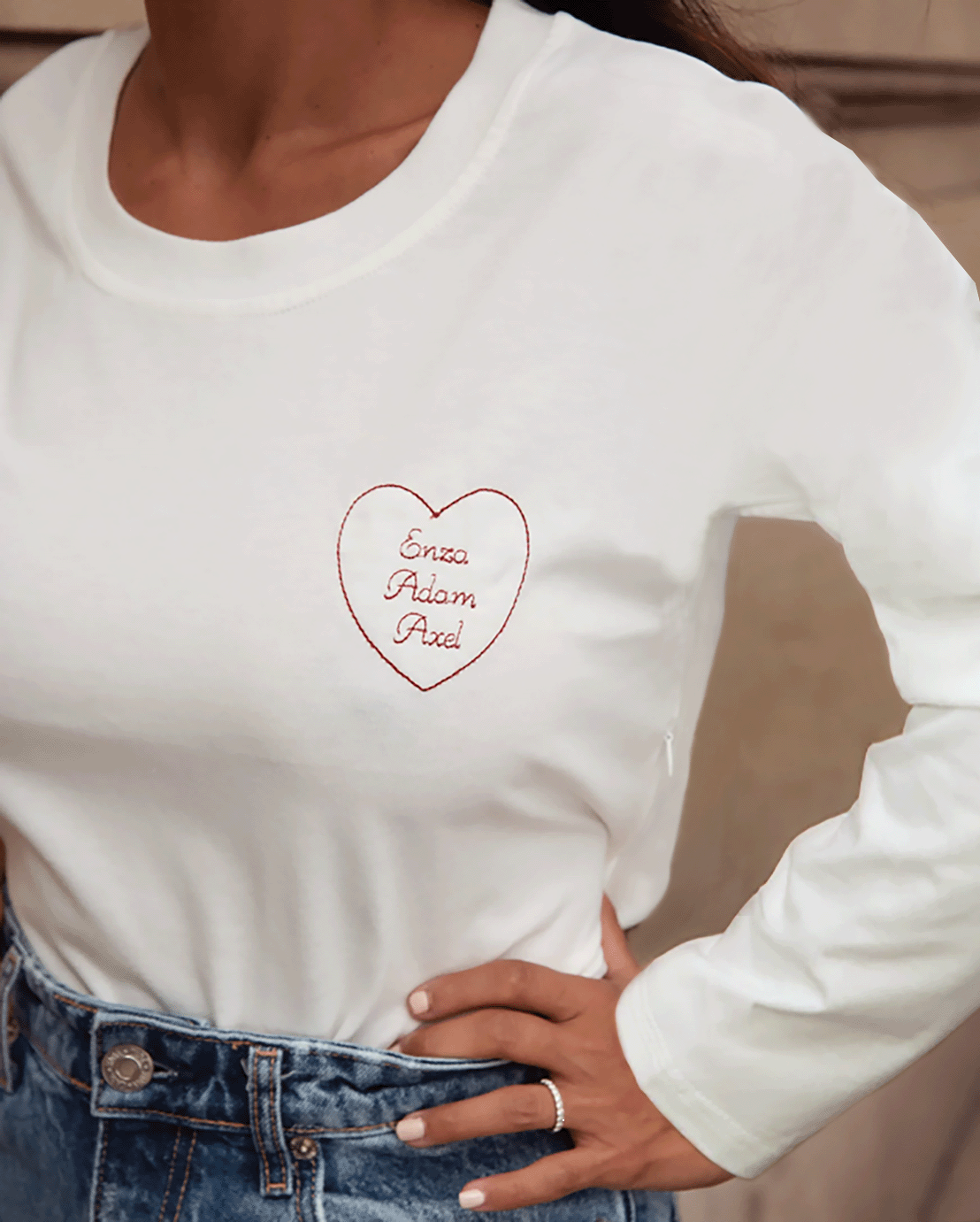 Stillshirt lange Ärmel COEUR A COEUR