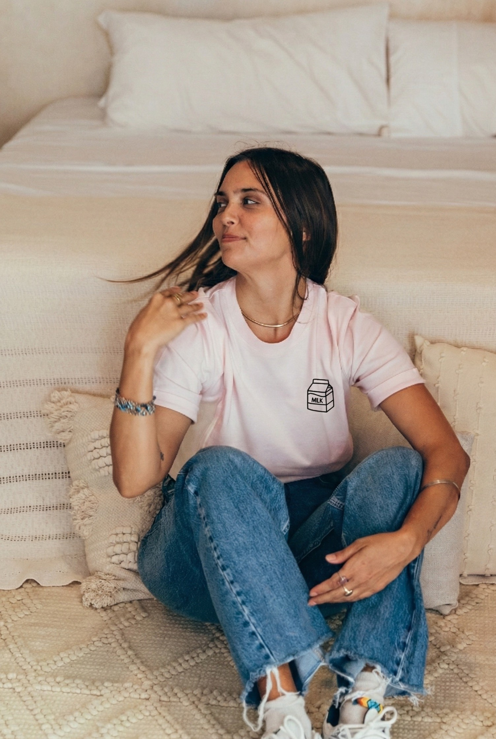 Subscription to embroidered nursing T-shirt