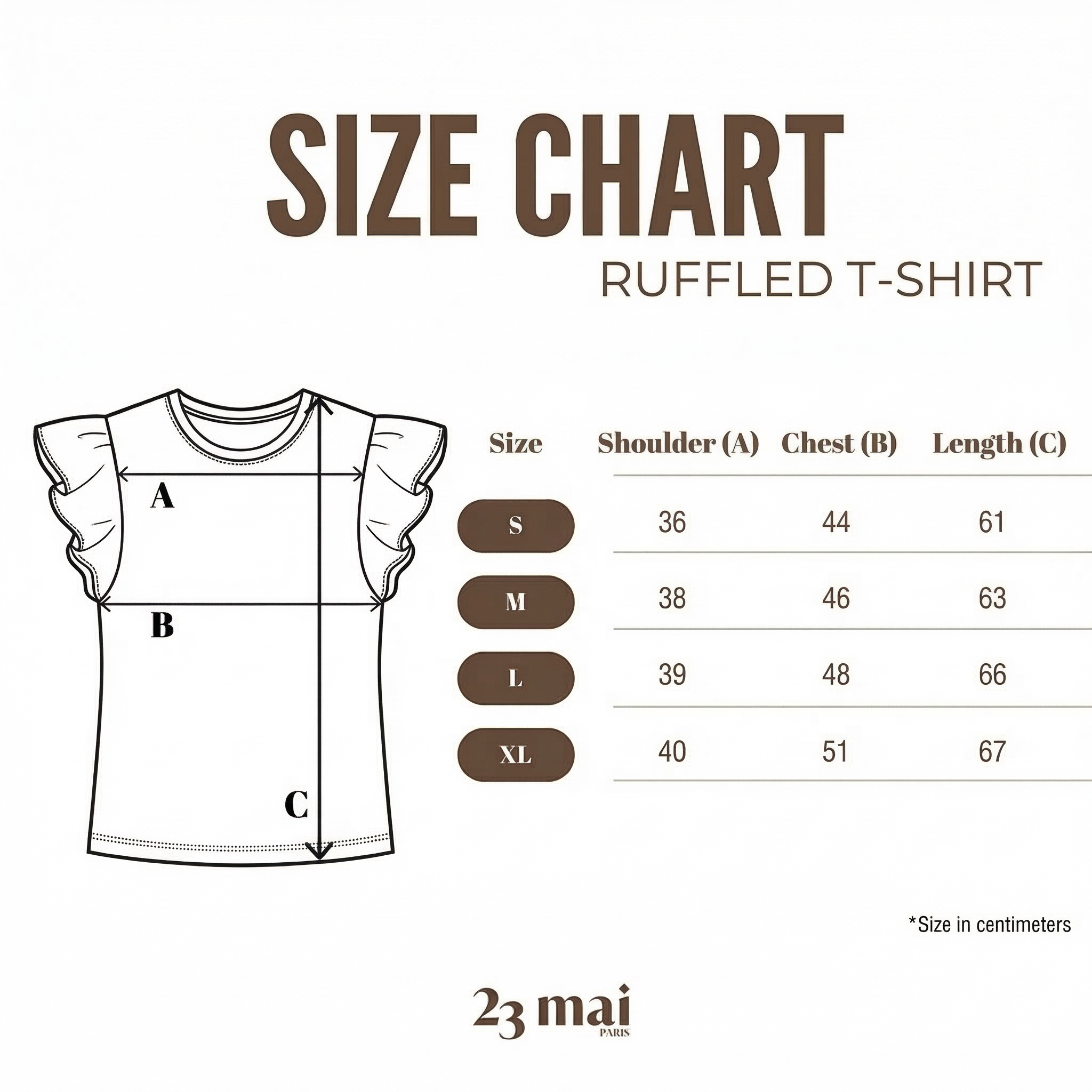 Breastfeeding t-shirt with ruffle