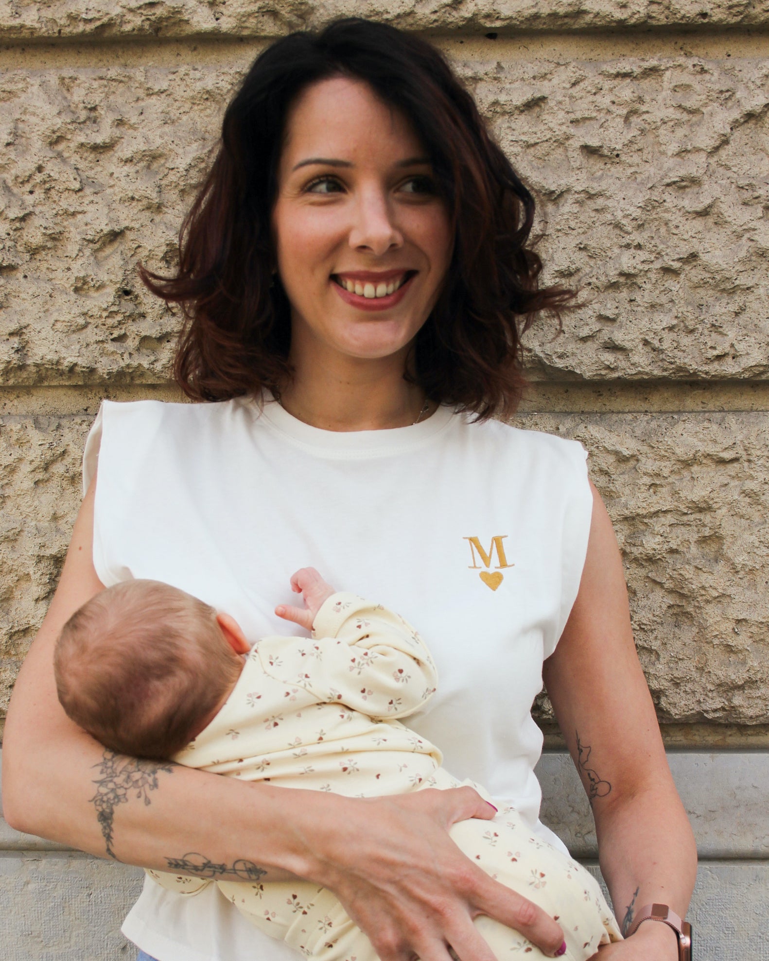 LUCKY CHARM nursing tank top