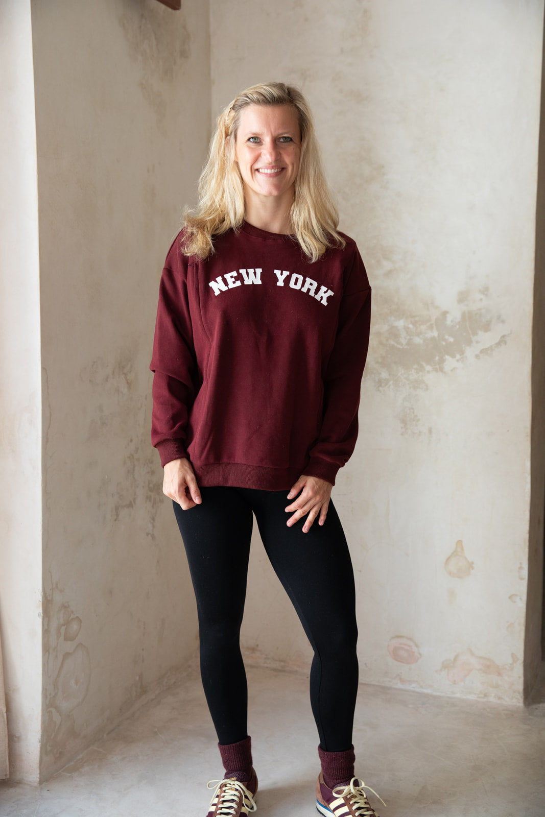 NEW YORK nursing sweatshirt