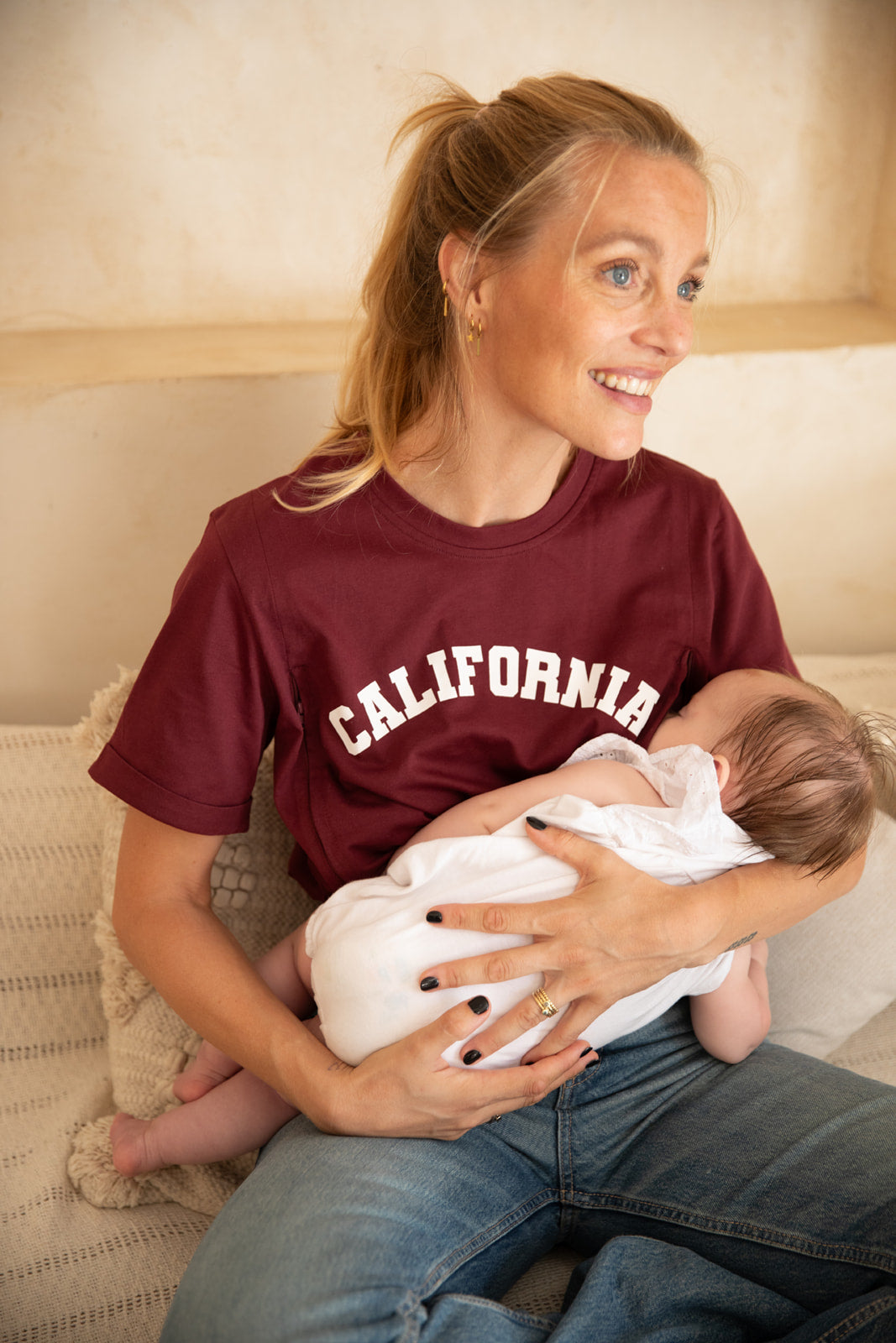 T-shirt d'allaitement California