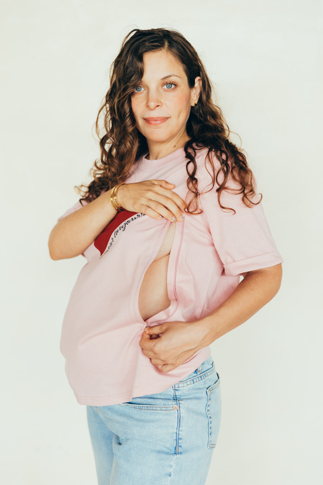 Breastfeeding t-shirt HEART