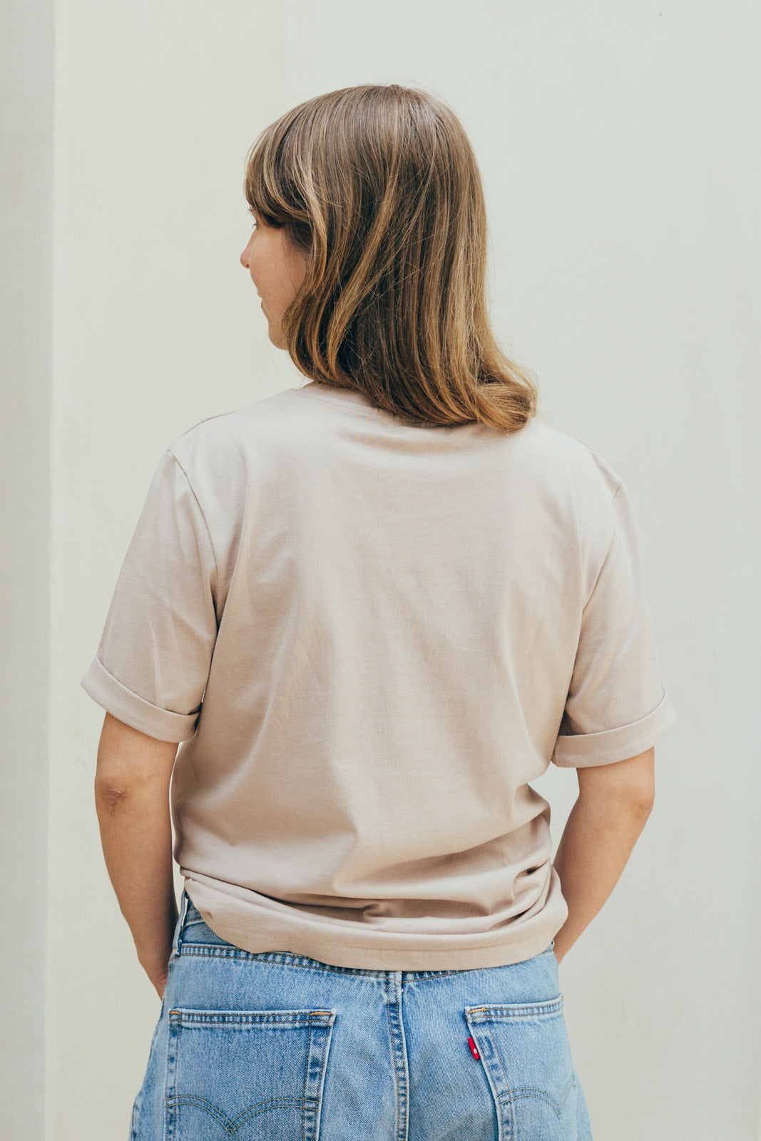 T-shirt d'allaitement BEIGE