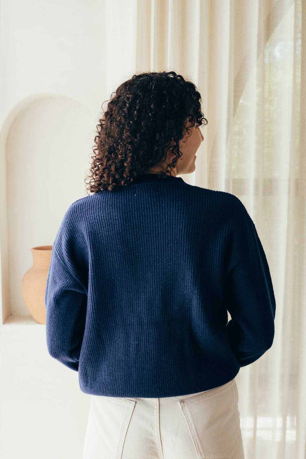 Pull d'allaitement marine COSSIMA