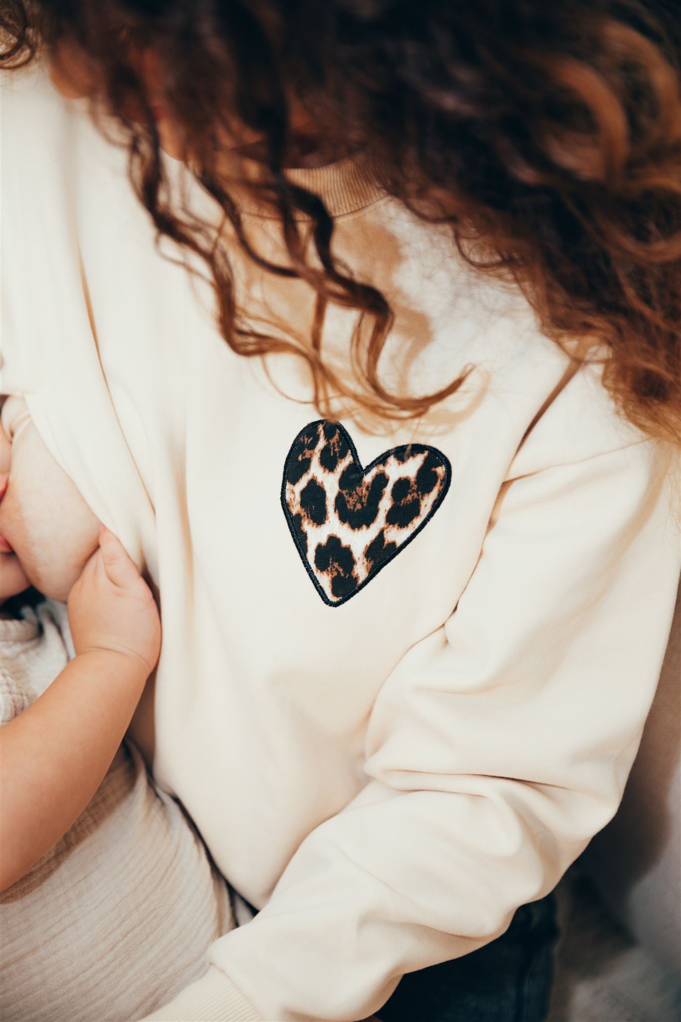Breastfeeding sweatshirt LEOPARD 