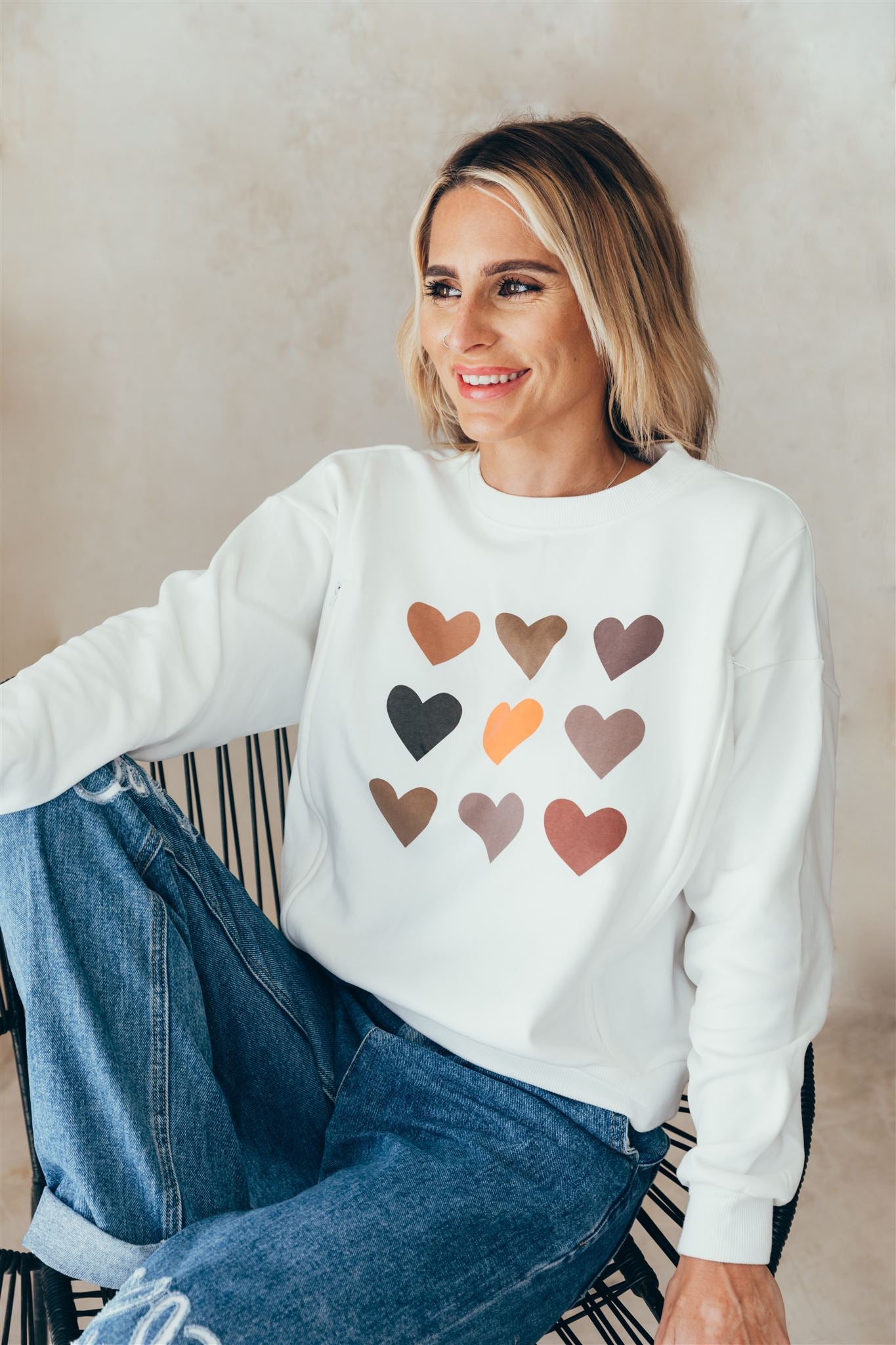 Breastfeeding Sweat-shirt COEURS
