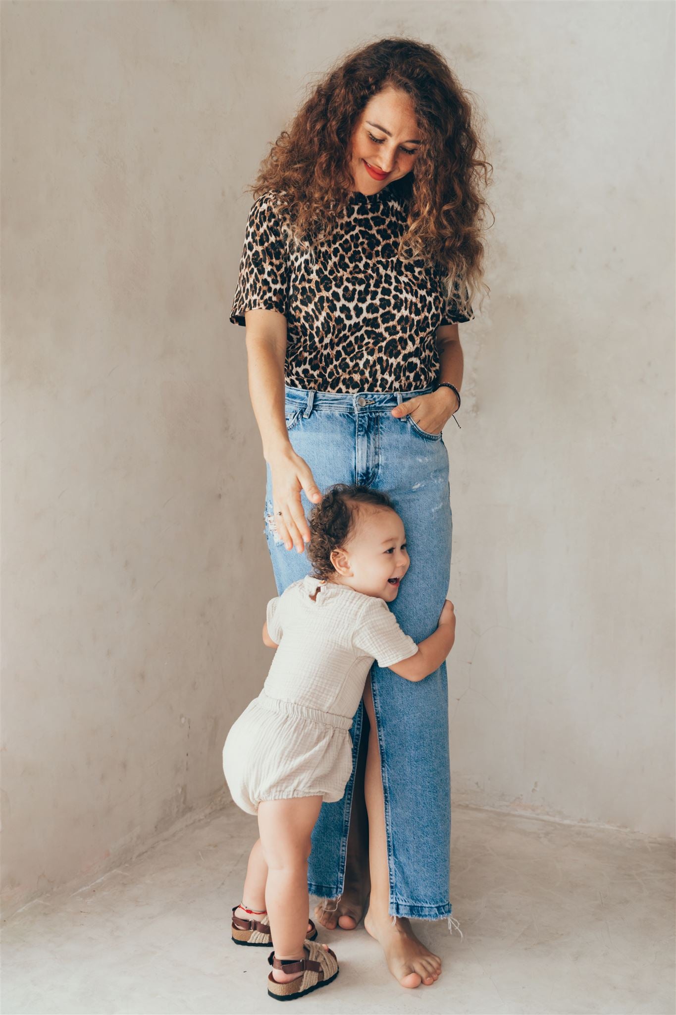 T-shirt d'allaitement LEOPARD