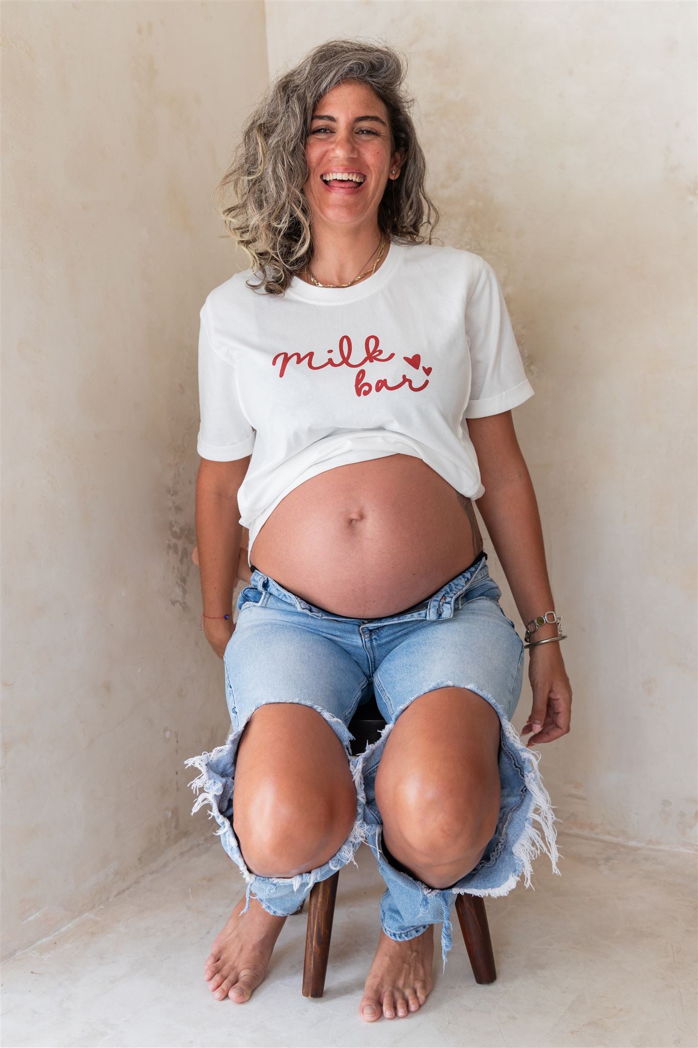 Breastfeeding t-shirt MILK BAR 