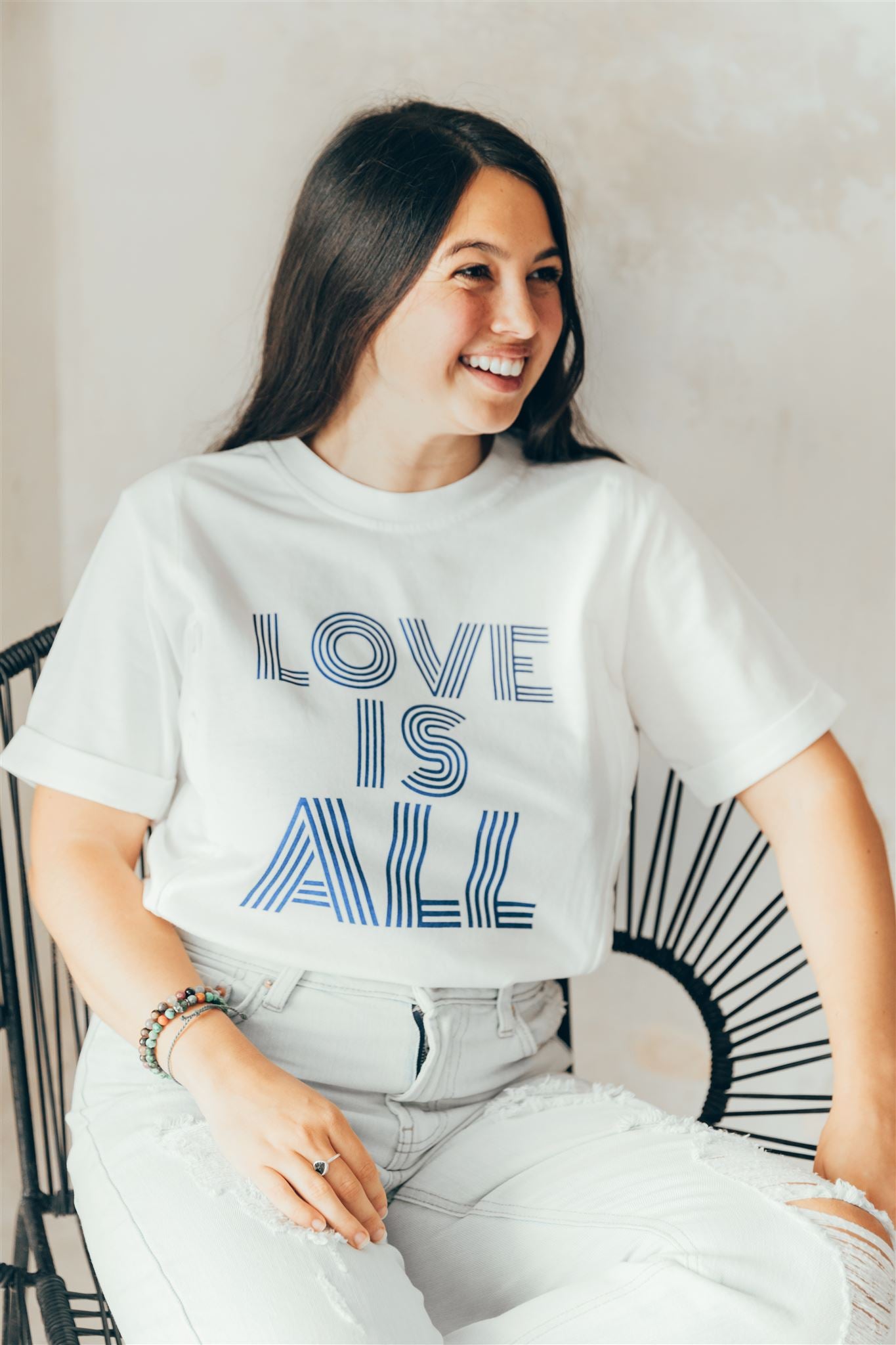 Breastfeeding t-shirt LOVE IS ALL 