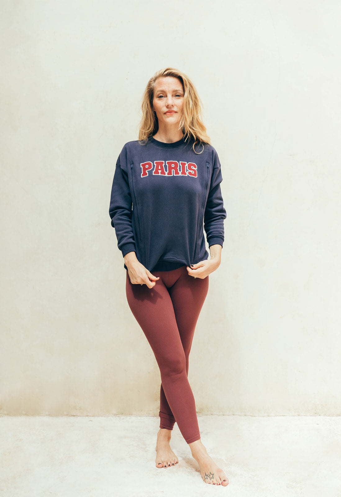 Sweat-shirt d'allaitement PARIS