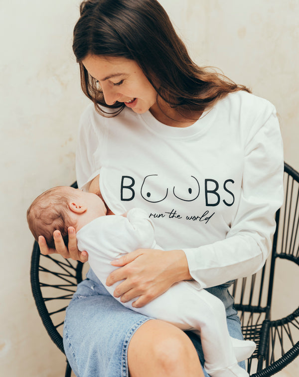 T-shirt d'allaitement BOOBS ML