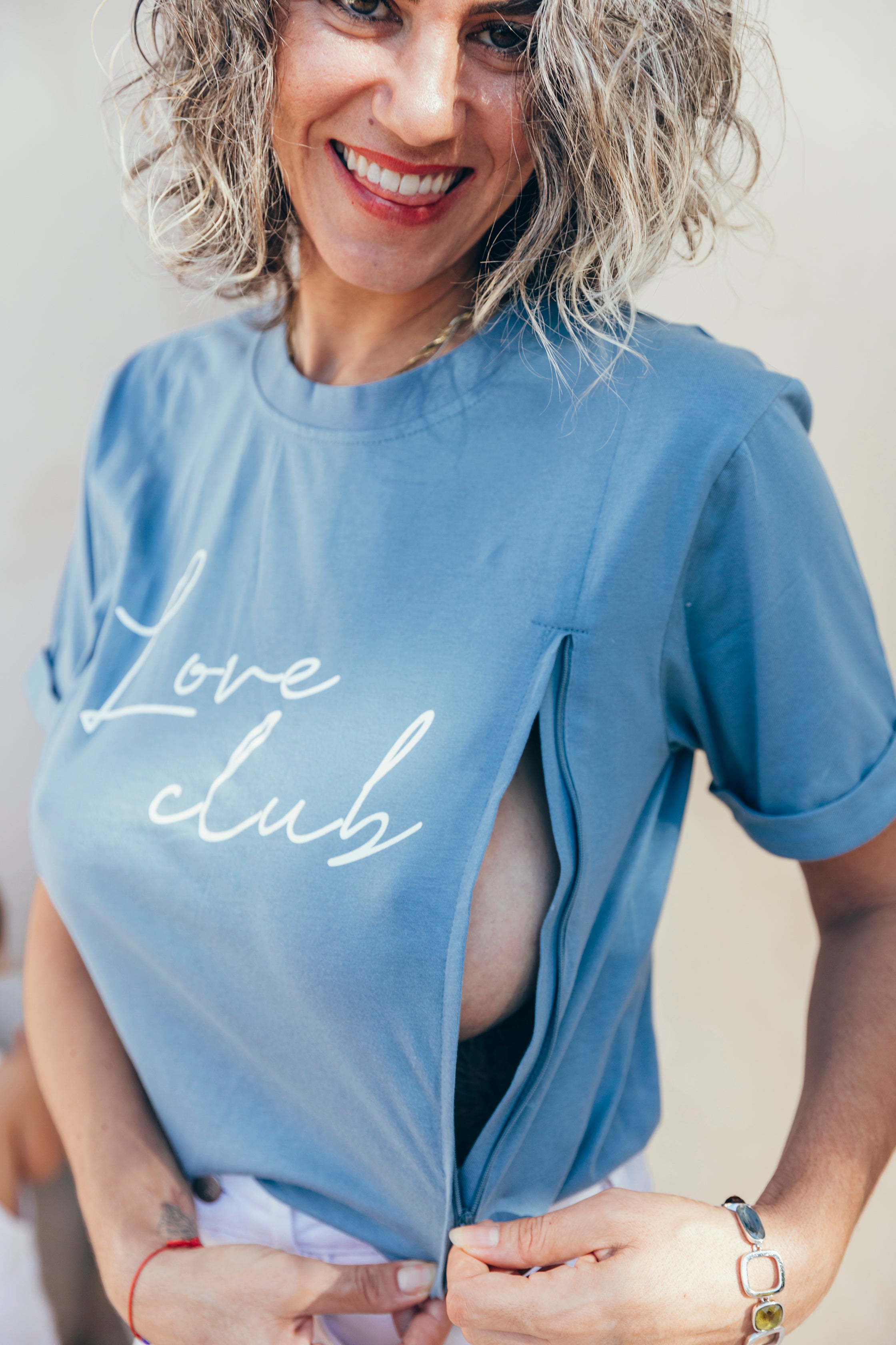 T-shirt d'allaitement LOVE CLUB
