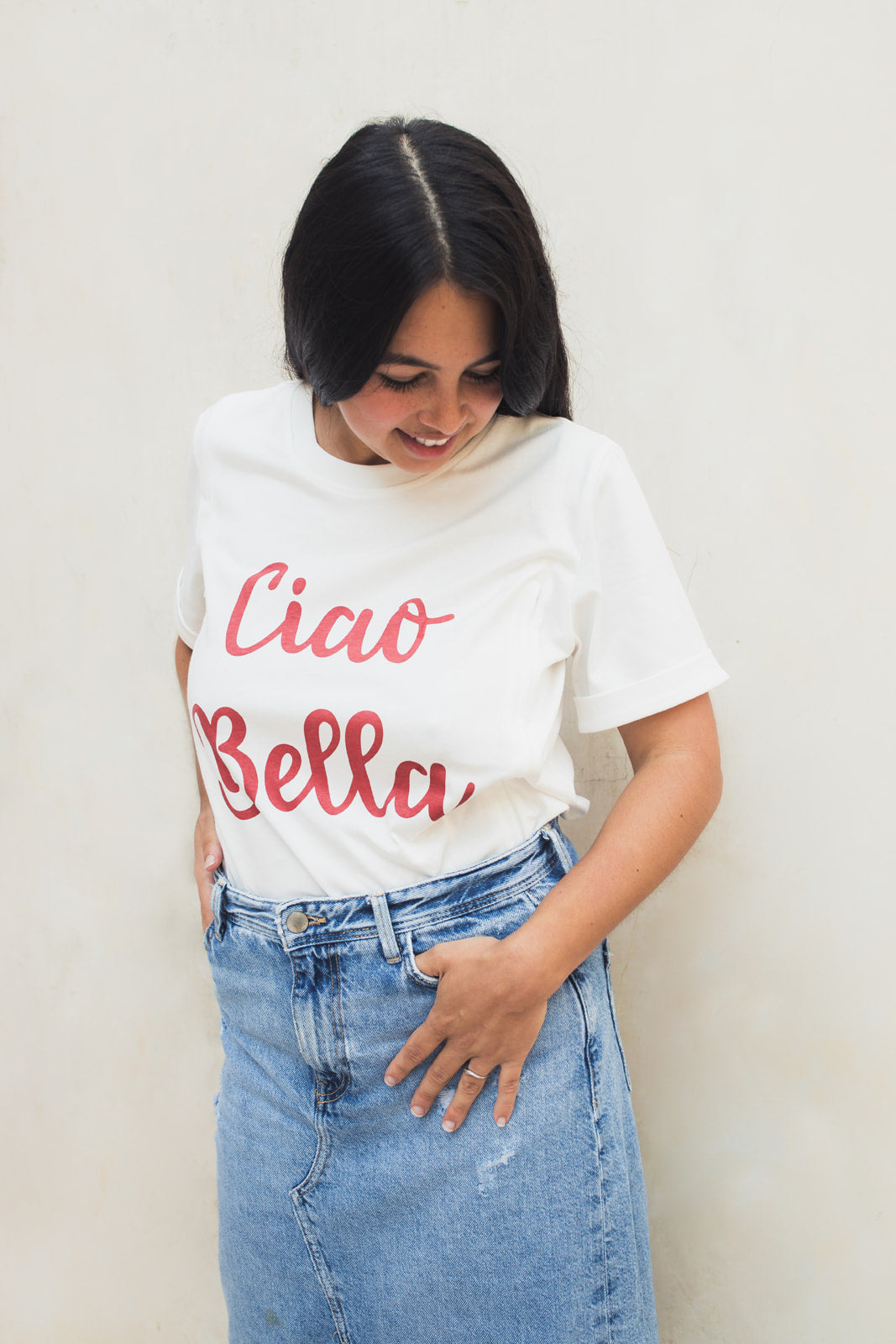 T-shirt d'allaitement CIAO BELLA