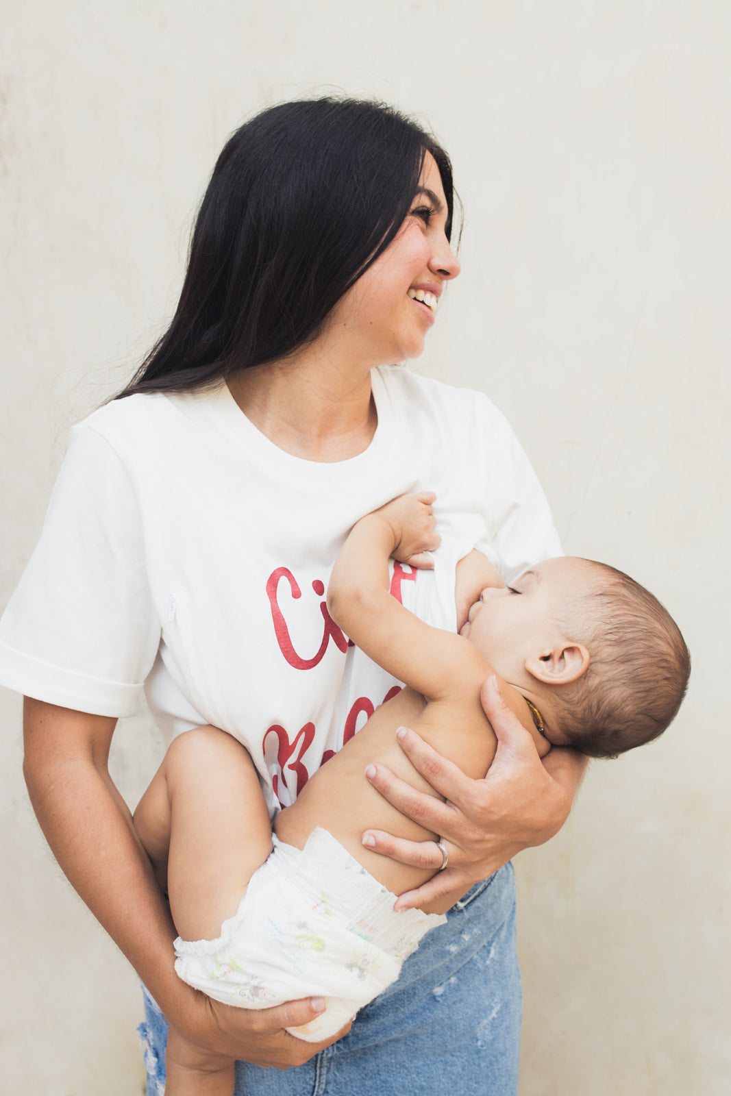 T-shirt d'allaitement CIAO BELLA