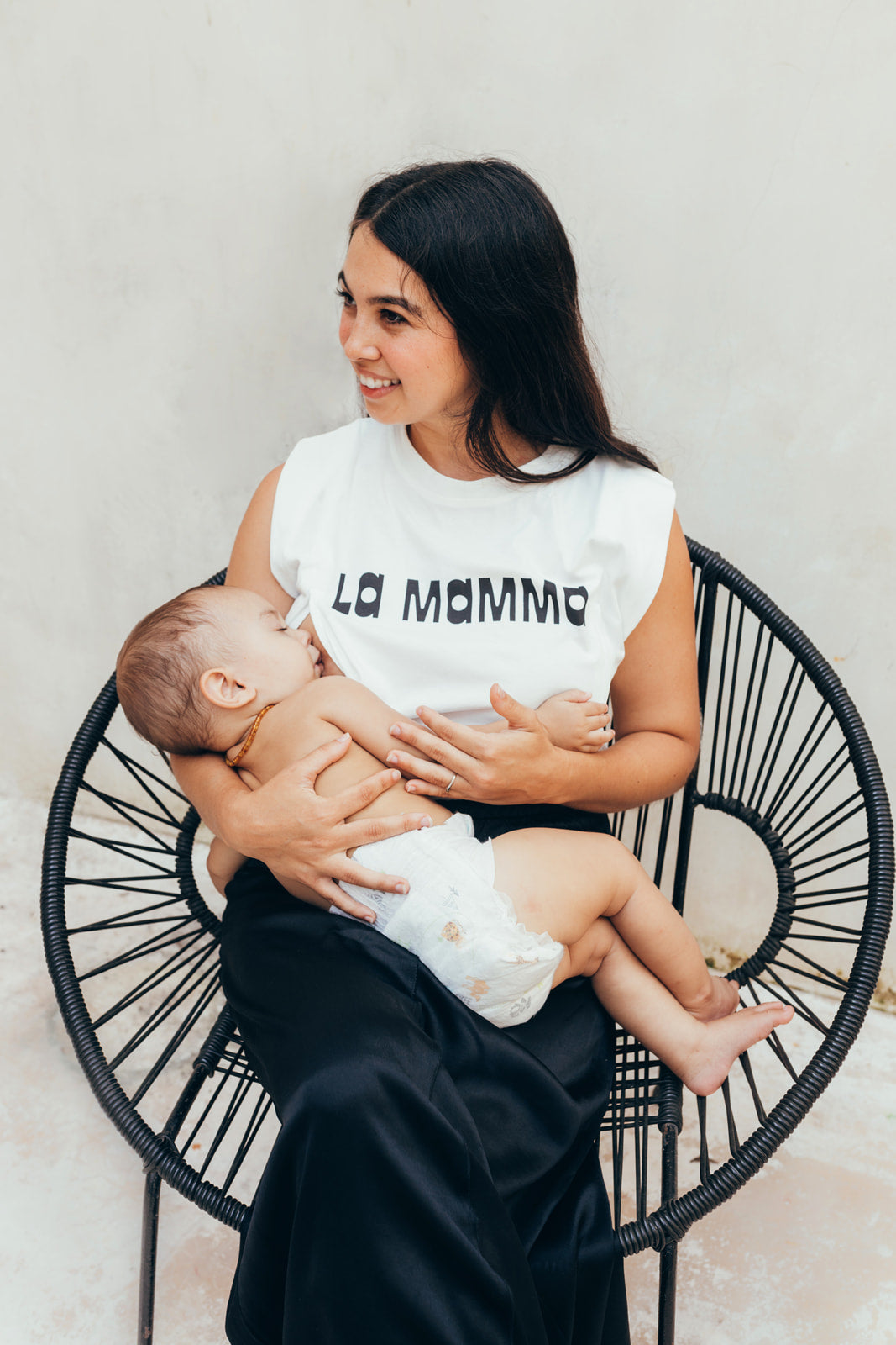Nursing tank top LA MAMMA