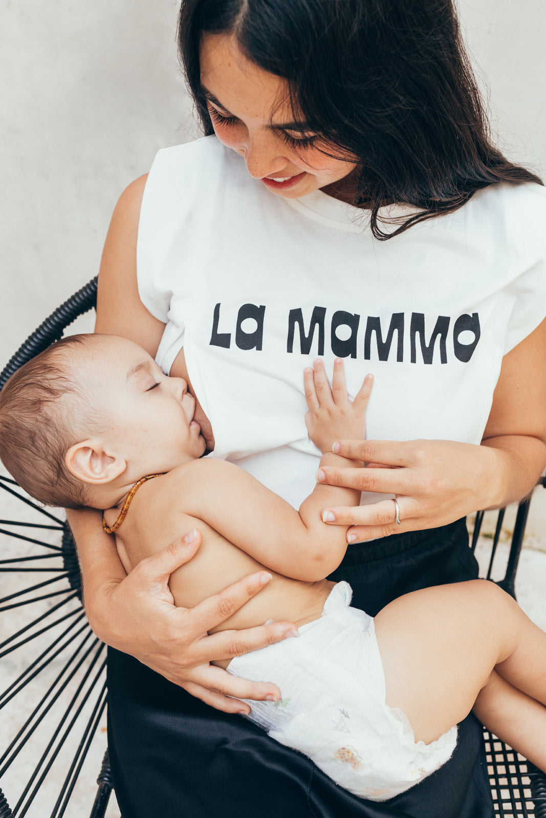 Nursing tank top LA MAMMA