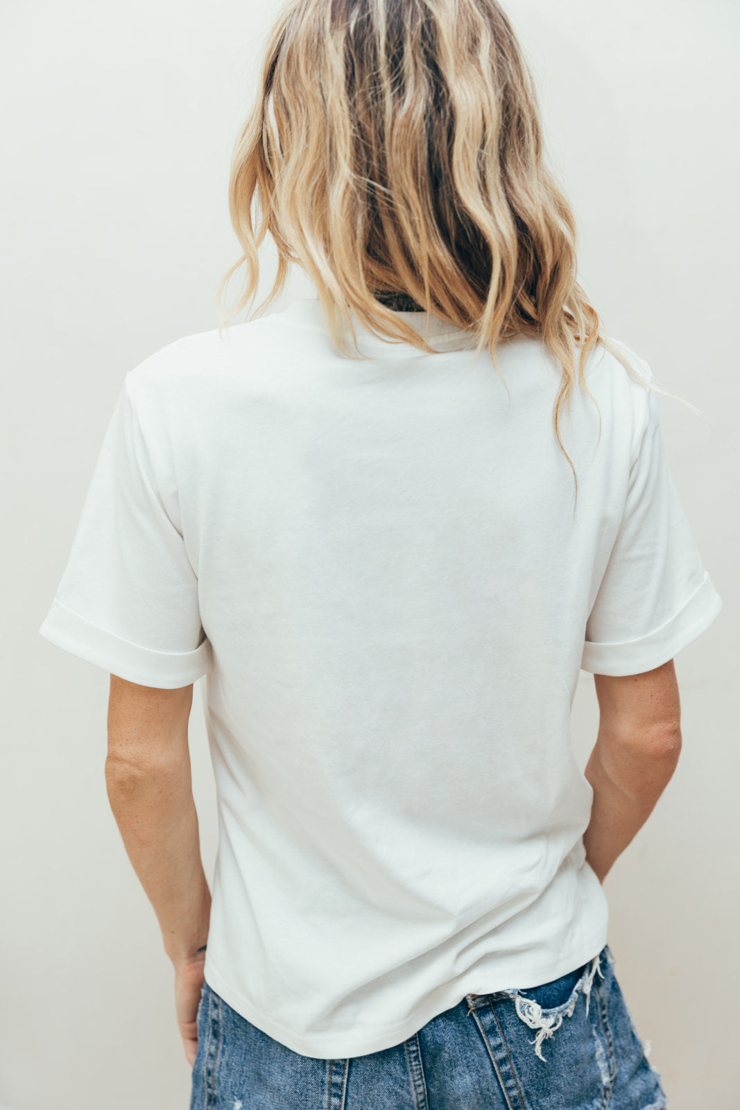 T-shirt d'allaitement COEURS bleu