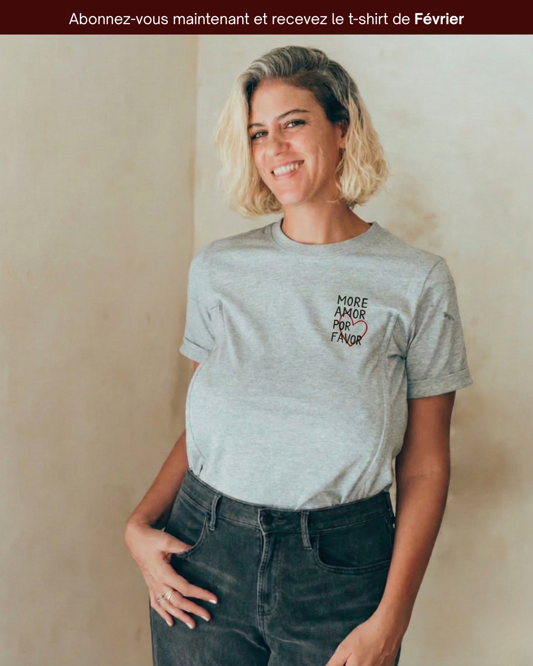 Abonnement-T-shirt allaitement