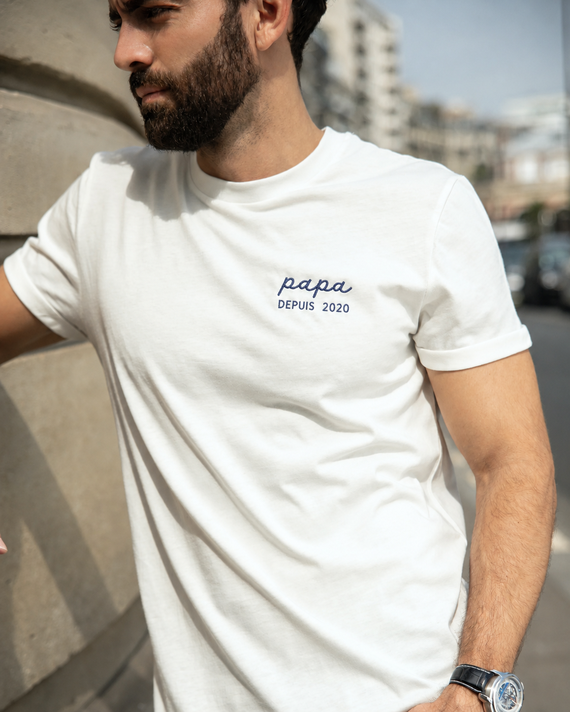 T-shirt homme #PAPACLUB
