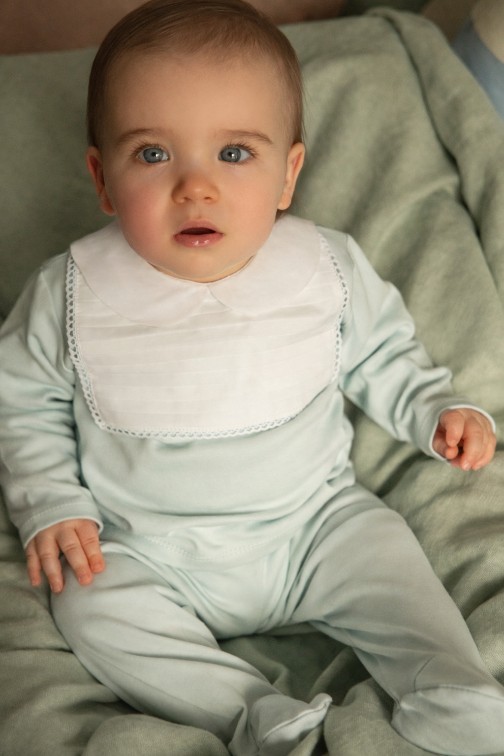 Unisex aqua green set