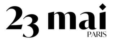 Logo: 23 Mai Paris on a white background