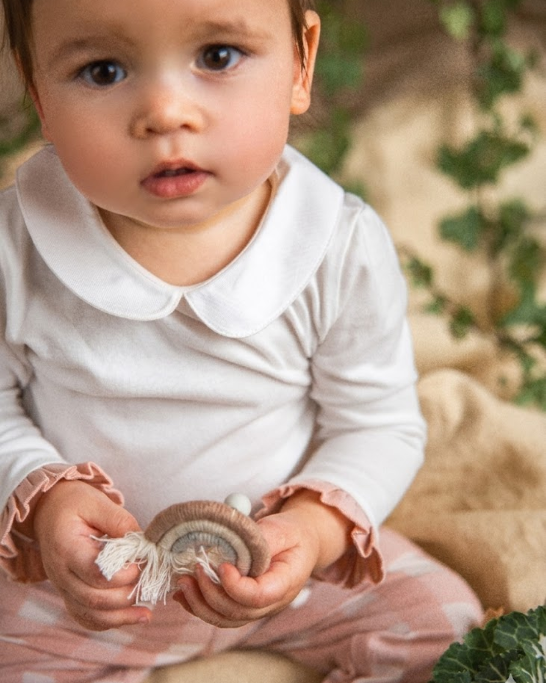 Pink Gingham Bodysuit